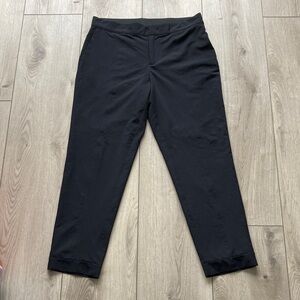 Mondetta Black Lined Pants Women’s 10 Large Pockets Spring Outdoor Elastic Waist